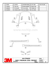 Load image into Gallery viewer, KIA STINGER 2018 2019 3M Scotchgard PPF Pro Series Kit