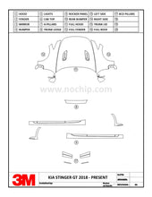 Load image into Gallery viewer, KIA STINGER GT 2018 2019 3M Scotchgard PPF Pro Series Kit