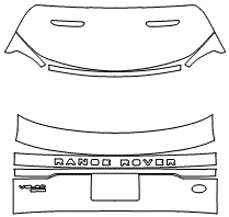 Trunk Lid Kit | LAND ROVER VELAR S SE 2018