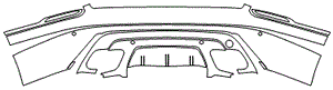 Rear Bumper Kit | LAND ROVER VELAR S SE 2019