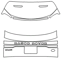 Load image into Gallery viewer, Trunk Lid Kit | LAND ROVER VELAR BASE 2018