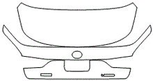 Load image into Gallery viewer, Trunk Lid Kit | LEXUS LS F SPORT 2022