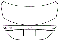  Trunk Lid Kit | MERCEDES BENZ C-CLASS C300 BASE SEDAN 2021