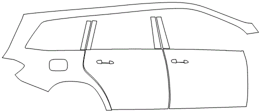 Right Side Kit | MERCEDES BENZ GLS SUV 350d 2017