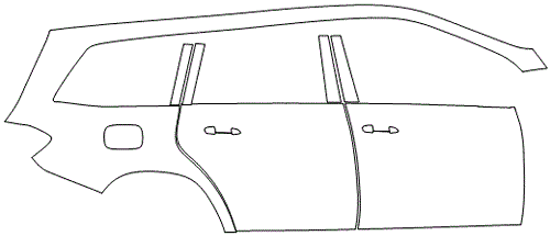 Right Side Kit | MERCEDES BENZ GLS SUV 450 2019