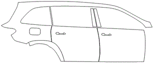 Right Side Kit | MERCEDES BENZ GLS SUV 450 AMG LINE 2020