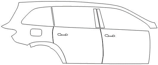 Right Side Kit | MERCEDES BENZ GLS SUV 580 2020
