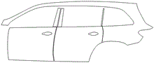 Load image into Gallery viewer, Left Side Kit | MERCEDES BENZ GLS SUV 450 BASE 2020