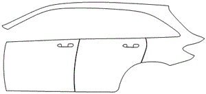 Left Side Kit | MERCEDES BENZ GLC SUV 350e AMG Line 2020