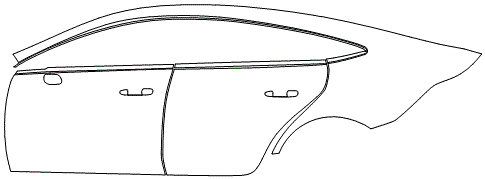 Left Side Kit | MERCEDES BENZ AMG GT 4 DOOR COUPE AMG GT 53 2021