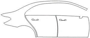 Right Side Kit | MERCEDES BENZ A-CLASS 220 AMG LINE 2021