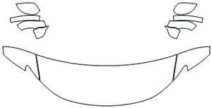 Standard Hood Fender & Mirror Kit | CHRYSLER PACIFICA 2020
