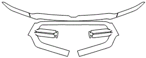 Grille Kit | RAM 1500 LARAMIE 2020 