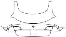 Load image into Gallery viewer, Trunk Lid Kit | TESLA MODEL 3 2021