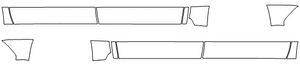 Rocker Panel Kit | TOYOTA TUNDRA CREWMAX 1794 EDITION 2020