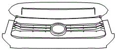 Grille Kit | TOYOTA TUNDRA CREWMAX 1794 EDITION 2018