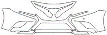 Load image into Gallery viewer, Bumper Kit | TOYOTA CAMRY HYBRID SE 2020