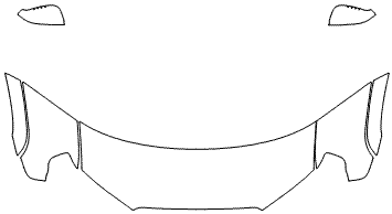 Partial Hood Fender & Mirror Kit | TOYOTA 4RUNNER SR5 2017