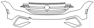 Bumper Kit | VOLKSWAGEN TIGUAN S - SE 2022