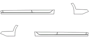 Rocker Panel Kit | VOLKSWAGEN PASSAT 2022