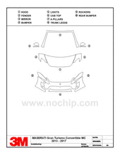 Load image into Gallery viewer, GRAN TURISMO CONVERTIBLE MC 2013 - 2017  MASERATI  3M™ Scotchgard™ Paint Protection Film Kit